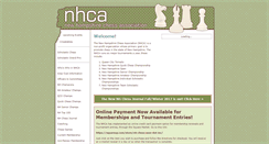 Desktop Screenshot of nhchess.org